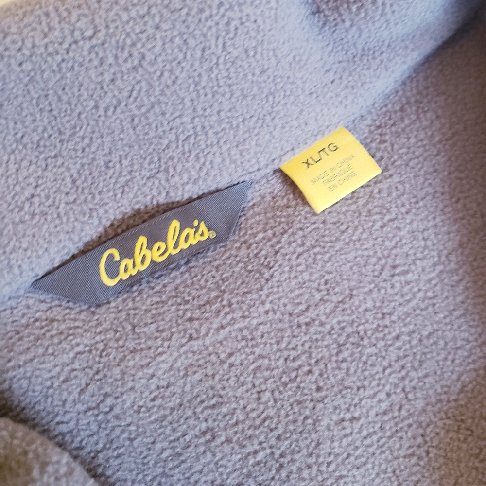 Women's XL Cabela's Fleece Zip-up - Picture 5 of 6